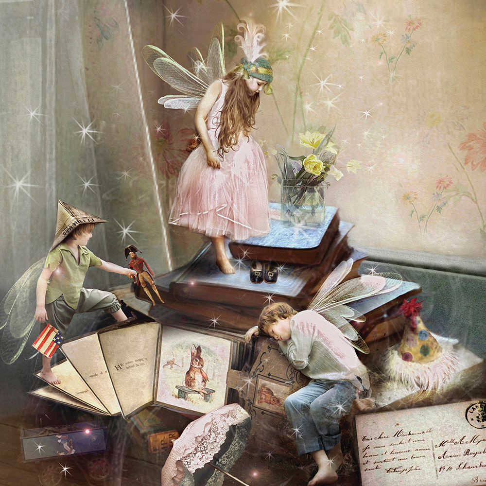 The Secret Lives of Fairies Canvas Art