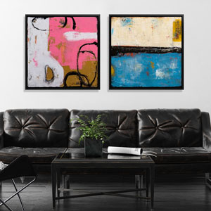 Urban Living Room Canvas Art