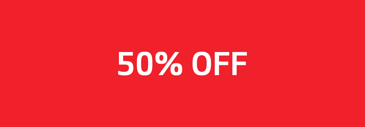More On Sale - 50% Off 