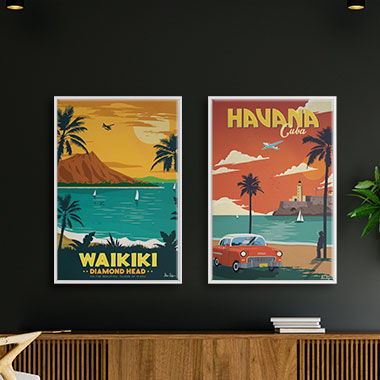 Travel Posters-40% off