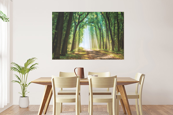 Large Canvas Without Frame Forest Modern Wall Canvas Painting Gift Item 